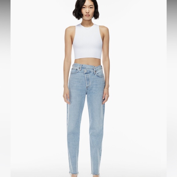 AGOLDE CRISS CROSS STRAIGHT JEAN - Picture 3 of 10